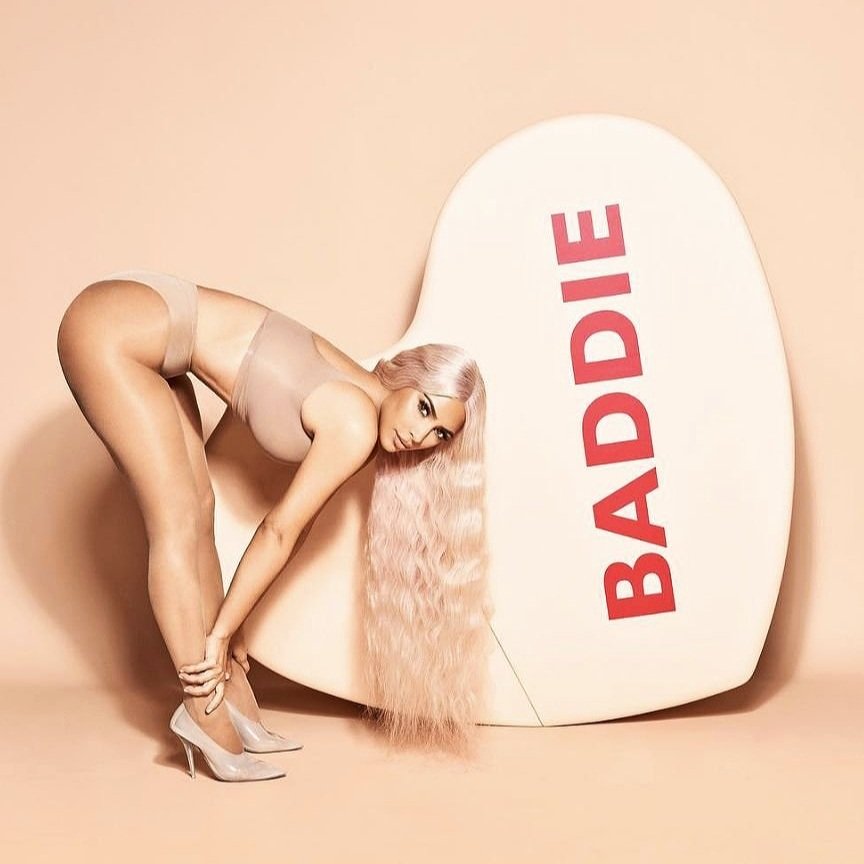Kimoji Hearts by KKW Fragrance bottle design by Precious Brands — heart-shaped Valentine's Day fragrance collection