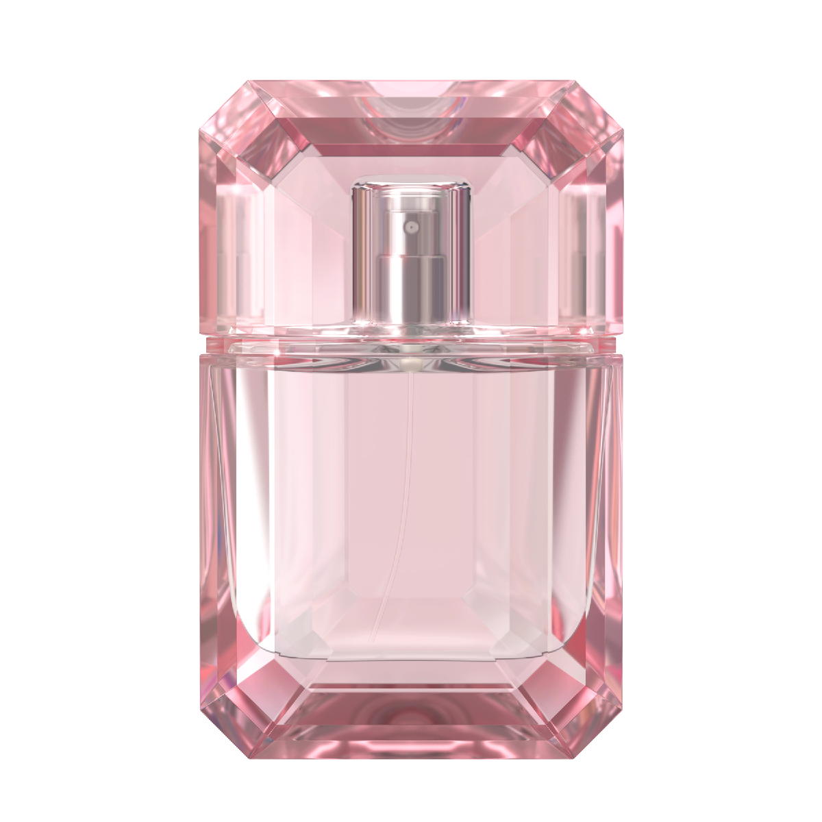 KKW Fragrance Diamonds Collection bottles, packaging design by Precious Brands — three diamond-cut bottles for Kim, Kourtney and Khloé Kardashian