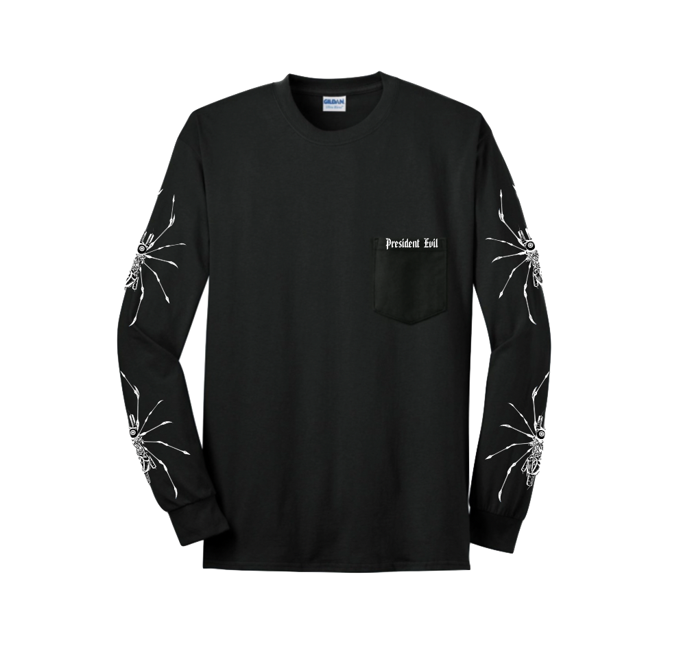 PRESIDENT EVIL SPIDER LONG SLEEVE