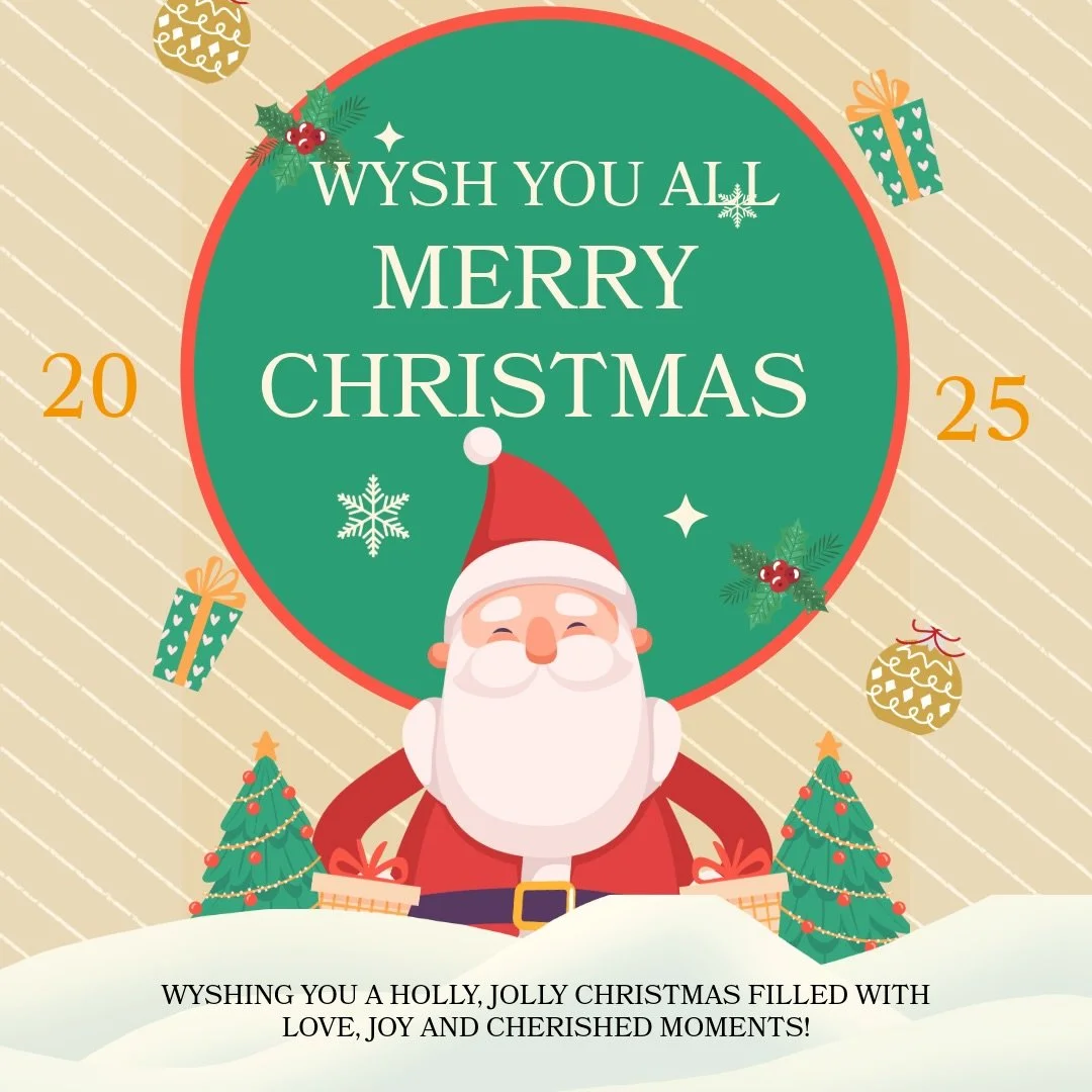 Wir w&uuml;nschen allen im Namen des gesamten WYSH Teams ein frohes Weihnachtsfest!🎁🎄 

Wir hatten ein fantastisches Jahr und m&ouml;chten uns bei allen bedanken, die dazu beigetragen haben. Genie&szlig;t die Feiertage!💛

Unsere 12 days of Christm