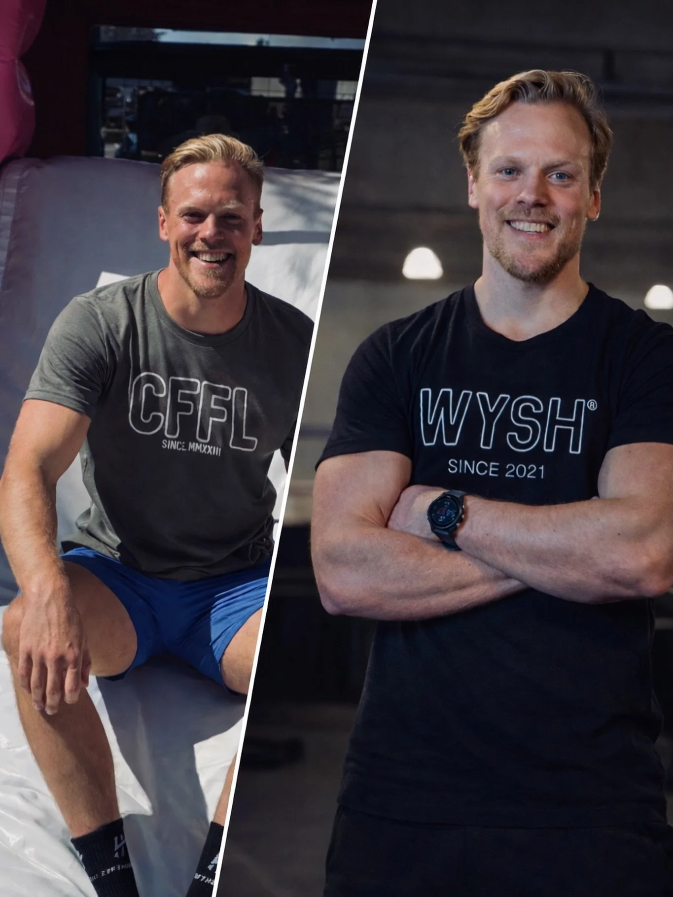 Team WYSH &amp; CFFL💛
Gesch&auml;ftsf&uuml;hrer, Kollege, Freund &ndash; und eigentlich noch so viel mehr.
Joshua hat zum Gl&uuml;ck zwei gro&szlig;artige Boxen auf die Beine gestellt. 💙💛
Mit ganz viel Herzblut steckt er in beiden Standorten und s