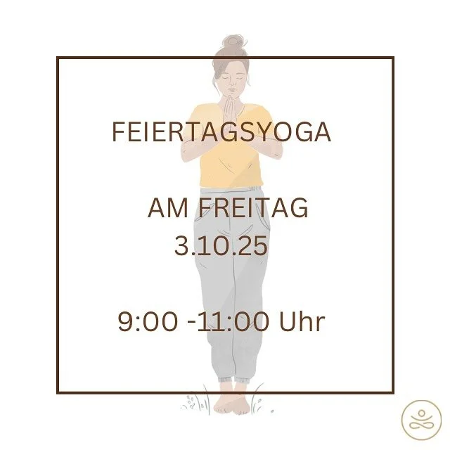 Aufgepasst! Am 3. Oktober gibt es endlich mal wieder eine 120 Minuten Einheit. 
Es gibt eine wunderbare Hatha Flow Einheit. 
Wenn du dabei sein willst, dann melde mich bis zum 2.10. Um 18:00 Uhr an. 

Ich freu mich auf dich.
Deine Lilia 

Max. 20 Pl&