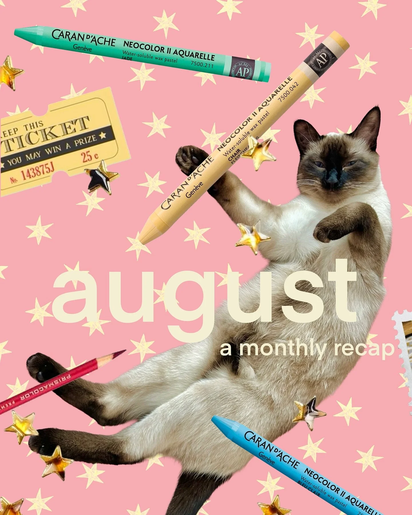 another month down 💝

my top experiences of this month:
- taking a well needed family vacation 
- seeing my work on real-life products 😎
- re-doing my space a bit 🚚
- getting my sh0p ready ❣️

#monthlyrecap #augustrecap #illustrator #illustratorli