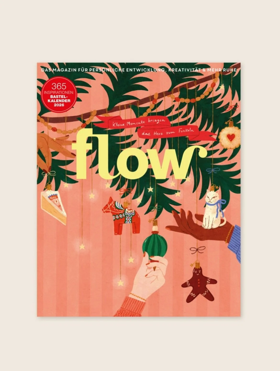 a very fun and festive cover for @flow_magazin 🎄❣️

i had soooo much fun illustrating this one! ornaments are by far one of my favorite parts of holiday decor and it was a joy to draw some nostalgic ones ❤️

thank you to Dani and Eva for the assignm