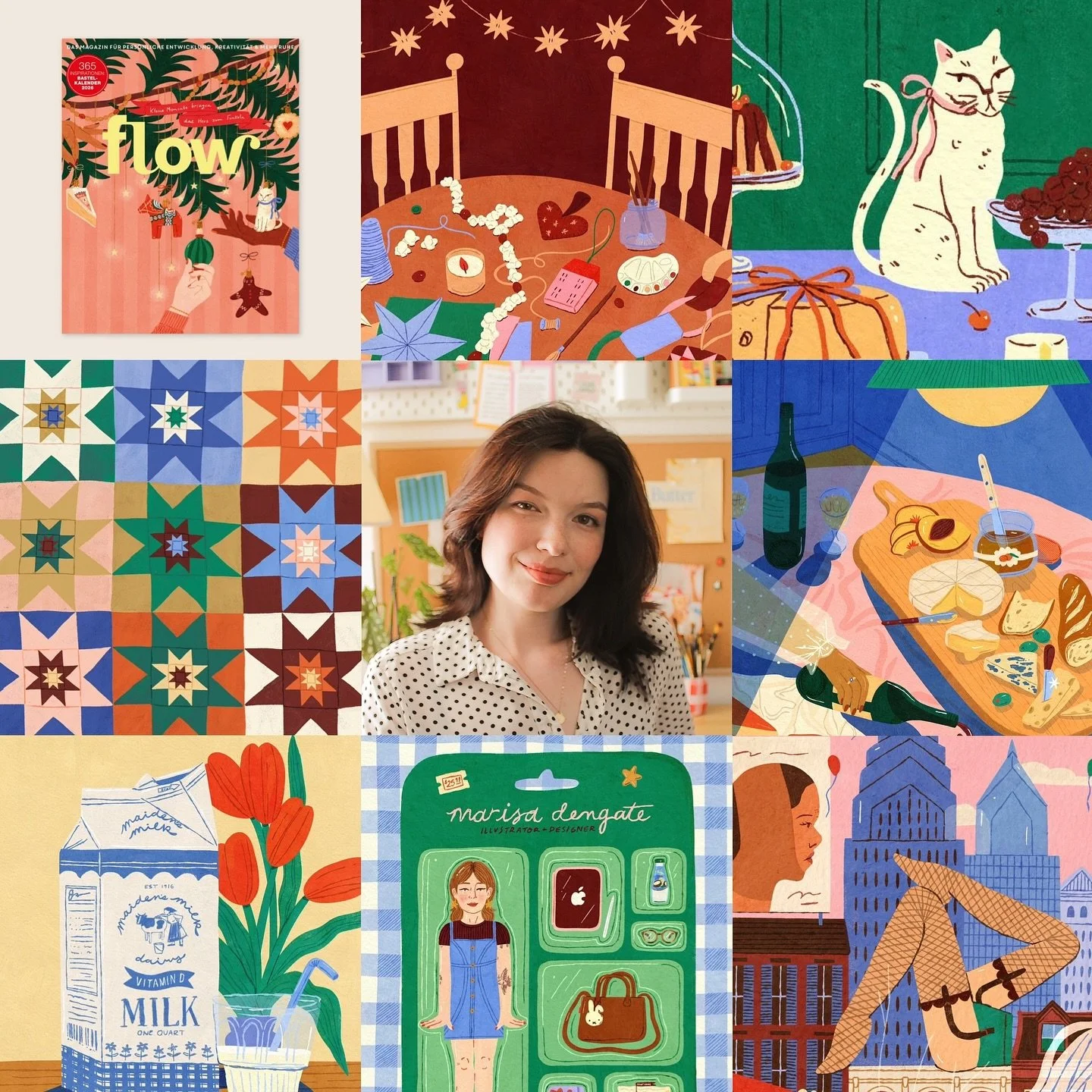 back for another #artvsartist to end the year ! 💌

this year has been such a rollercoaster for me. i&rsquo;ve had lots of great career highs:
🎀 working with some of my dream clients!! so exciting :)
🎀 connecting with new friends in the field
🎀 co