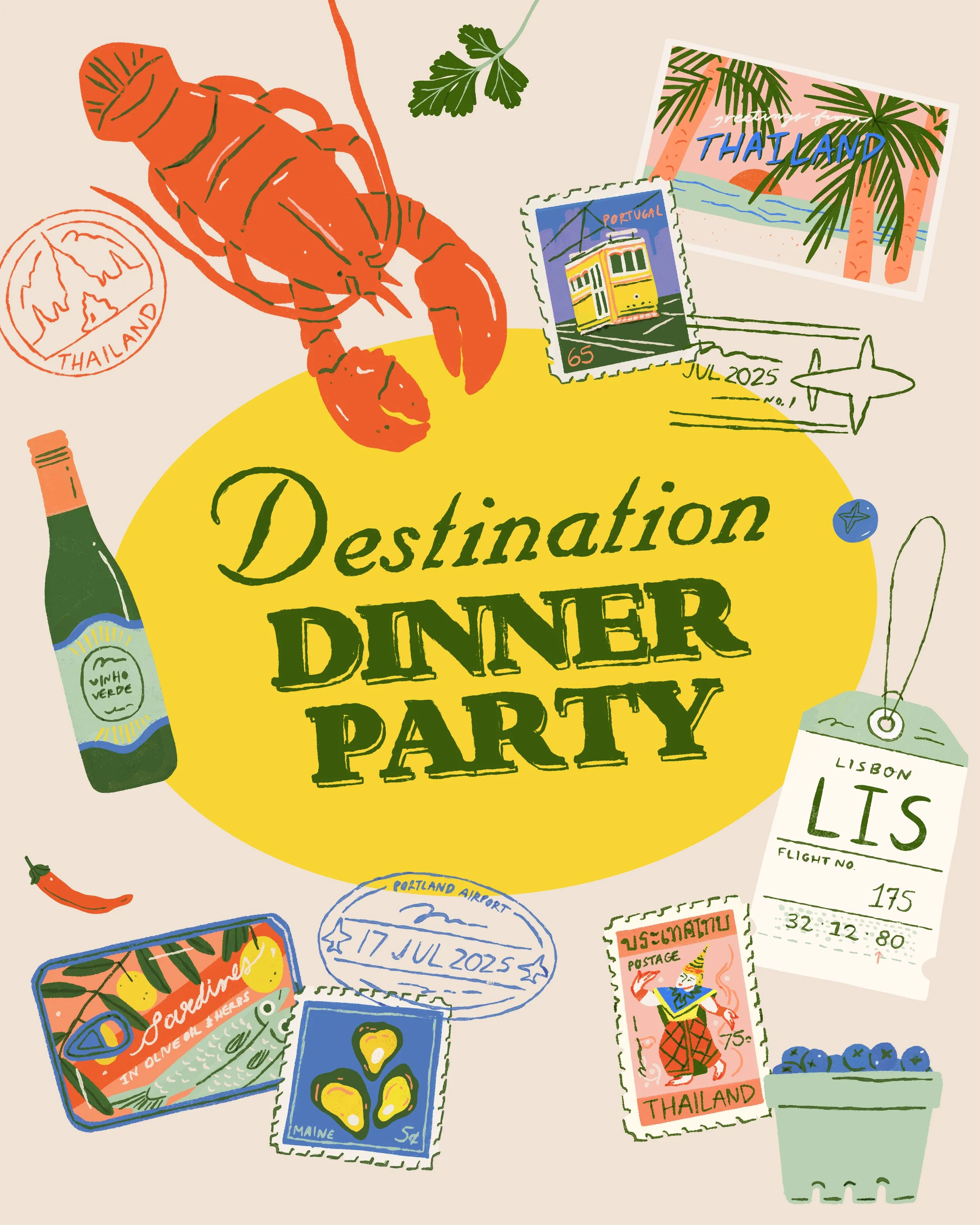 DESTINATION DINNER PARTY
