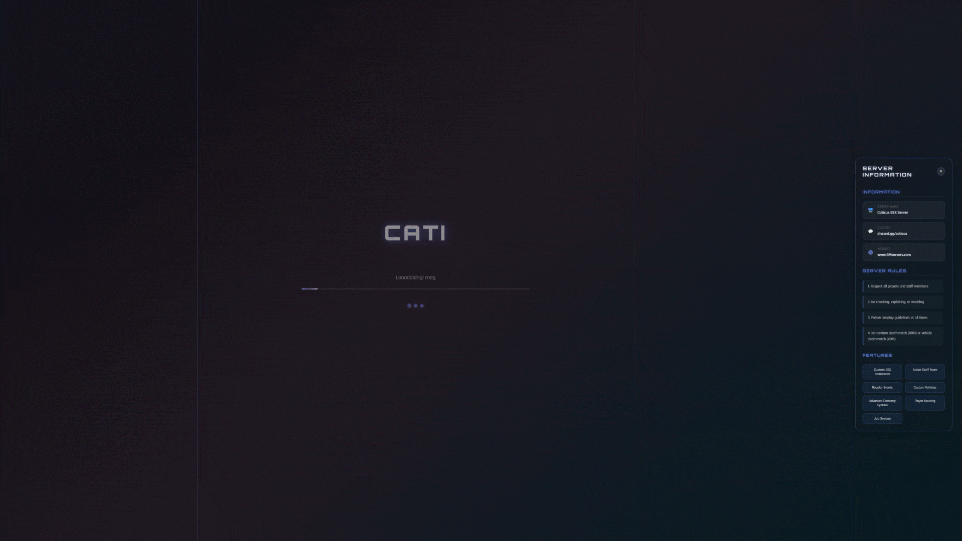 Free FiveM Loading Screen [Open Source]