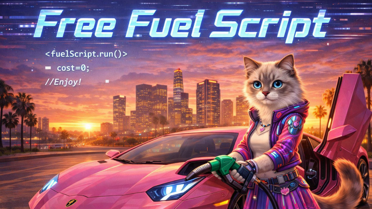 Free FiveM Fuel System - ESX QBCore QBox Compatible