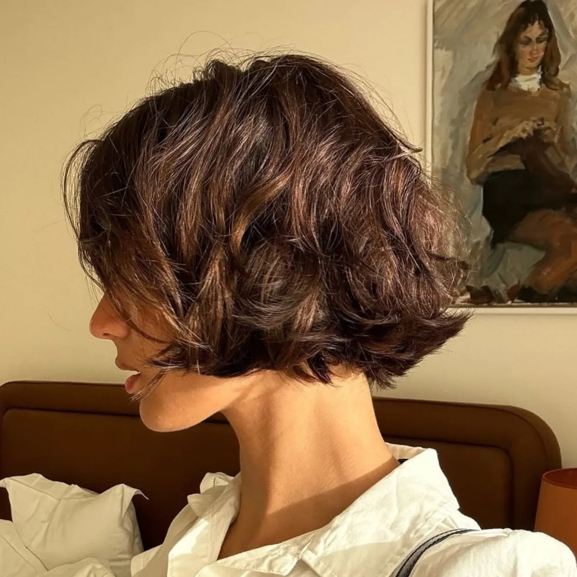 Short Textured Bob. 

While flicking back through the archive, we found this cut we created almost two years ago for @yesly 

Perfect for cold winter days, roll-neck jumpers, and scarves.

A great example of how structure and softness combine to brin