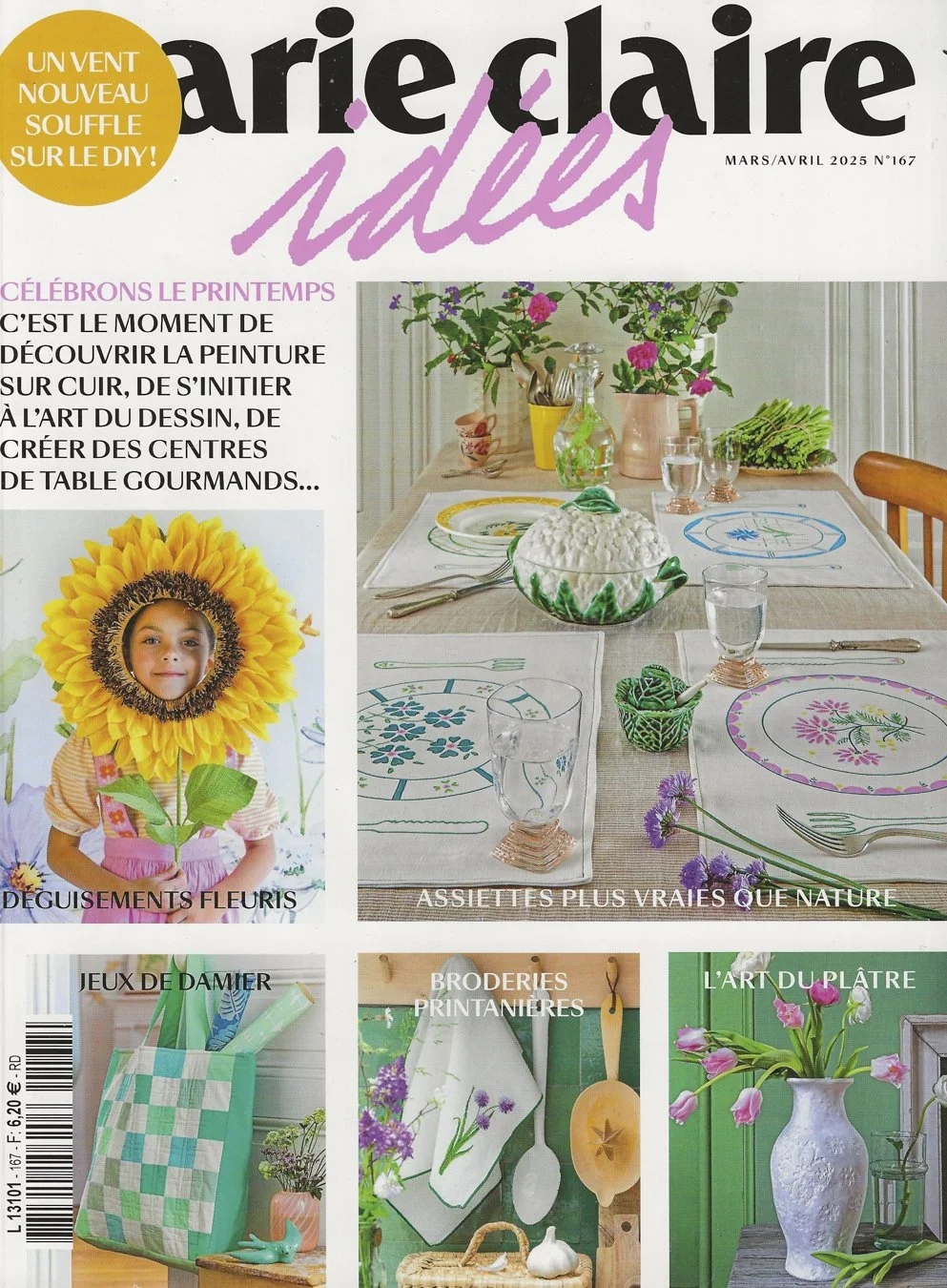 Marie Claire Idées - Mars/Avril 2025 Photographe - Annabelle Tiaffay Conception et réalisation Clémence 