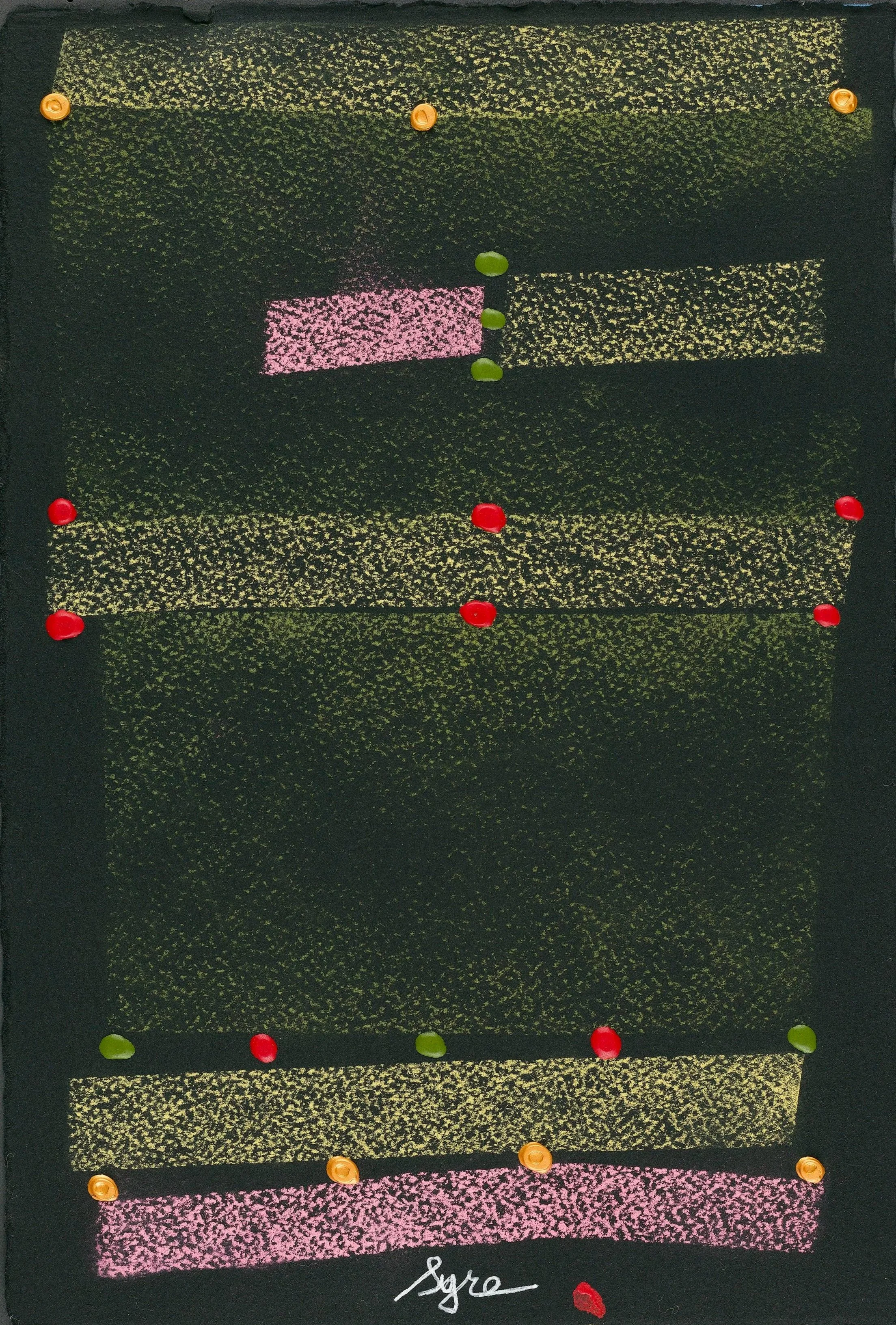 David Syre,  Early Bloom , 2025
Prisma crayon and acrylic on black paper
11 x 7 1/2 in
27.9 x 19.1 cm   INQUIRE  