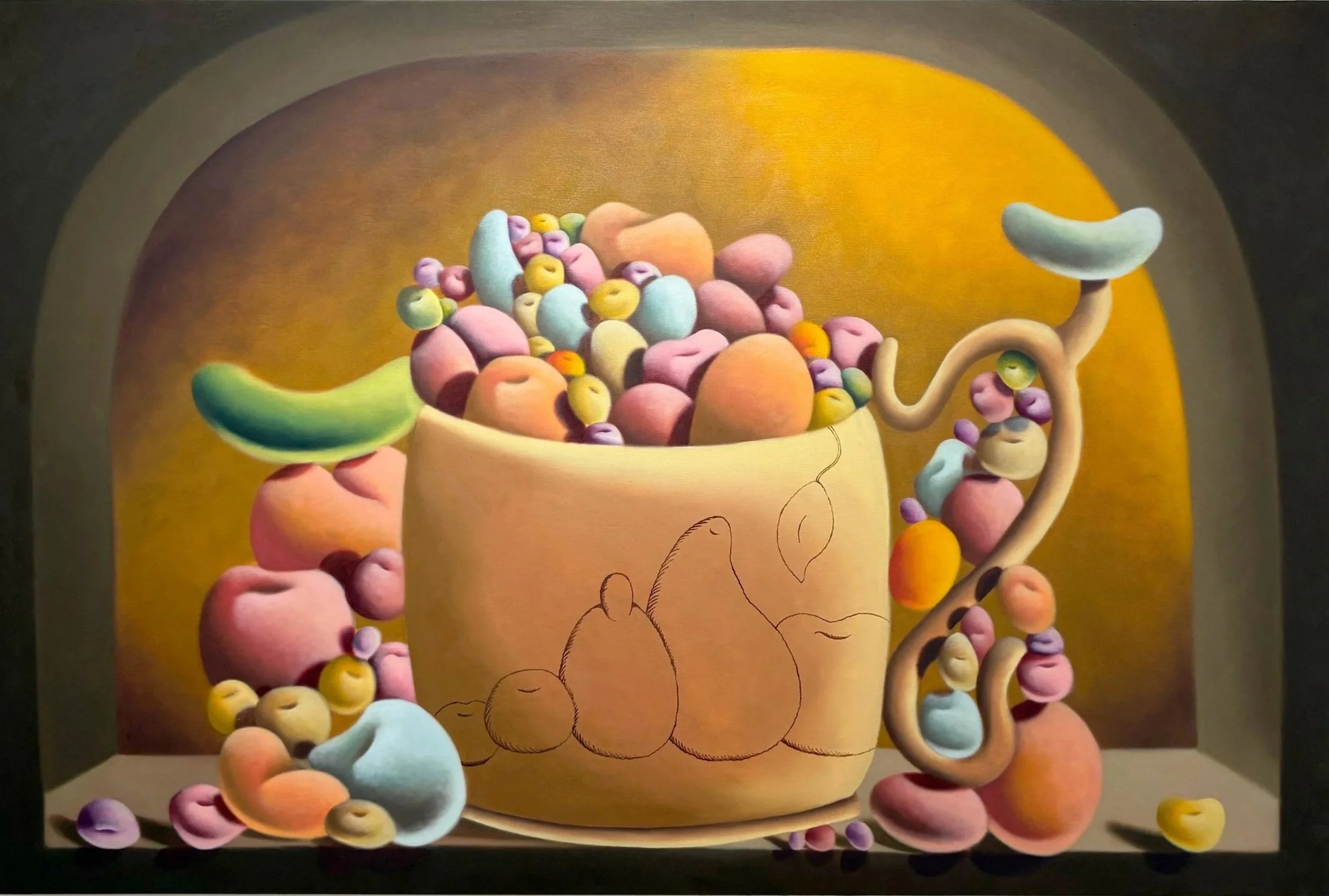 Michael Fried,  Grand Opening , 2026, Oil on wood, 24 x 36 in | 61 x 91.4 cm
  INQUIRE  