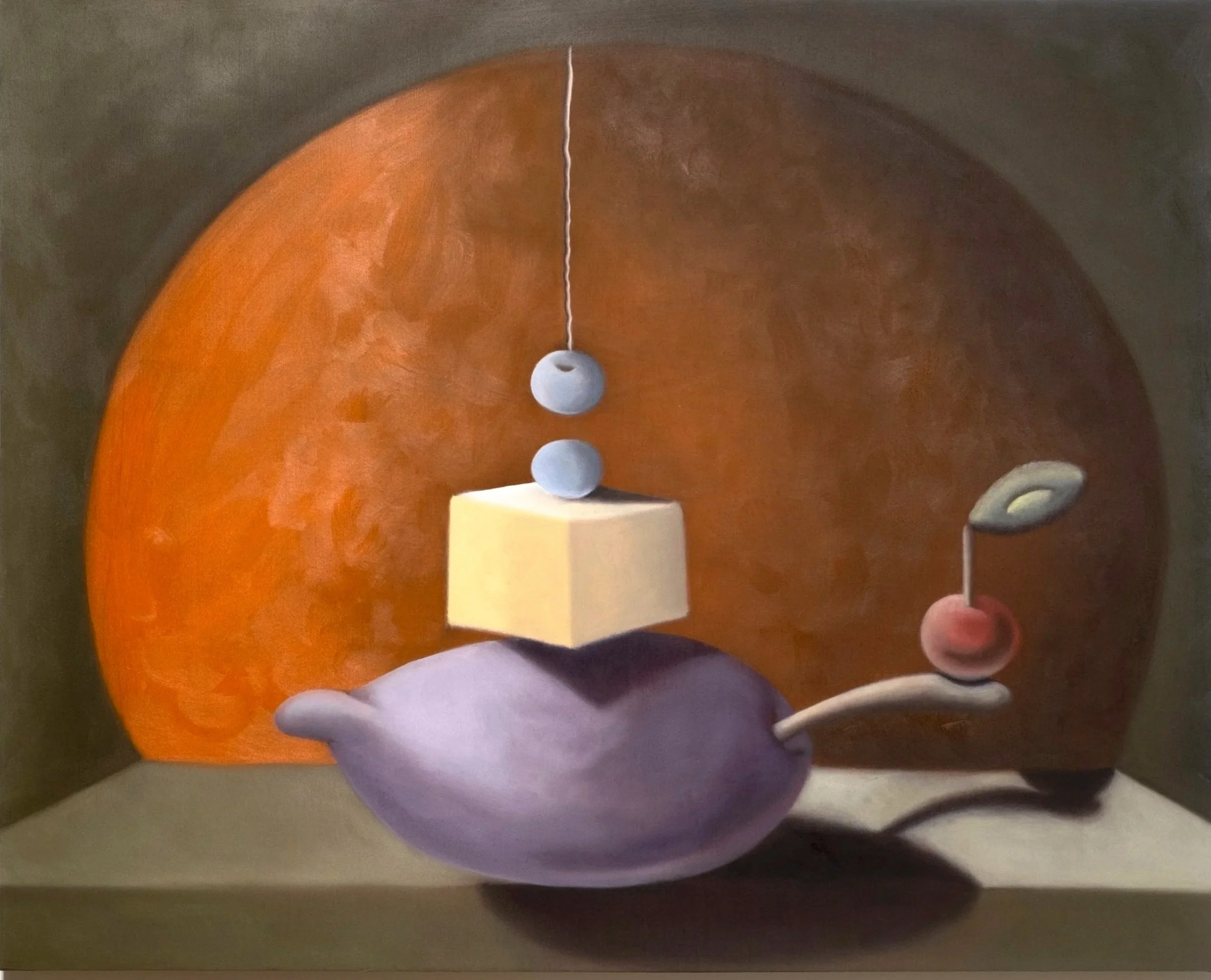 Michael Fried,  Is Trying To Present Itself Tomorrow, , 2026, Oil on wood, 24 x 30 in | 61 x 76.2 cm
  INQUIRE  