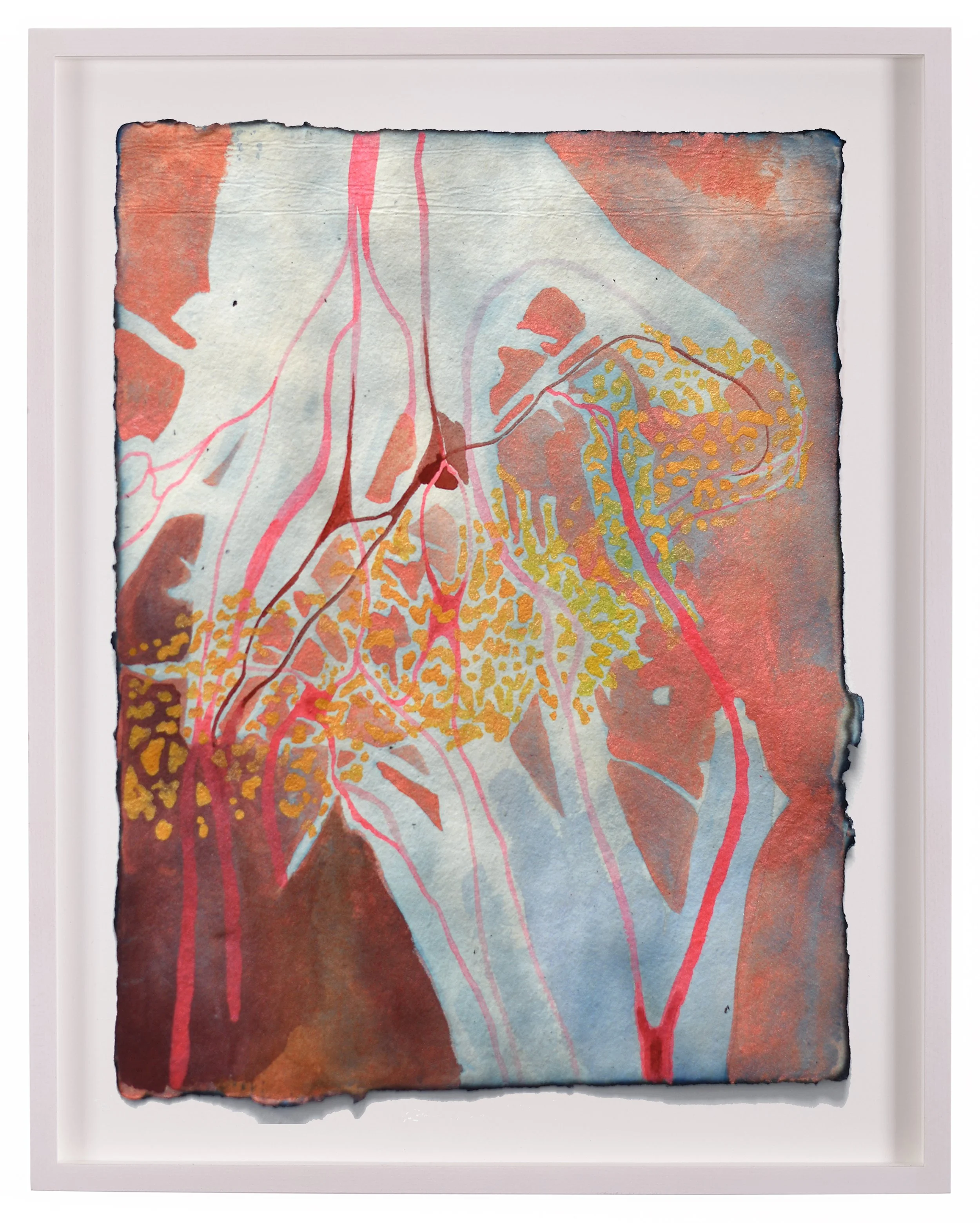 Rachel Frank, Chrysalid Hand Molecular Connection, 2025