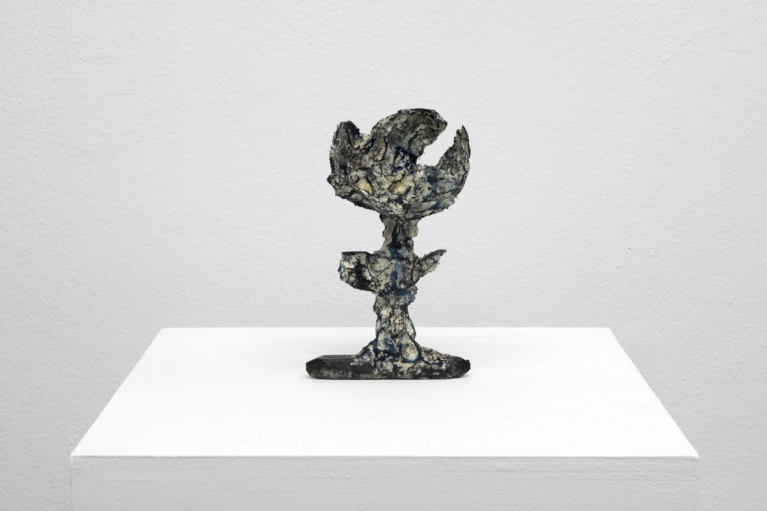 Anahita Bagheri.  Alpine , 2026. Steel, Handmade Paper, Acrylic Paint. 6 1/2 x 4 x 3 in
  INQUIRE  