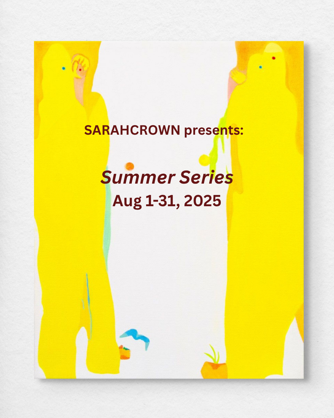 Summer Series | August 1-31 , 2025 | ONLINE
