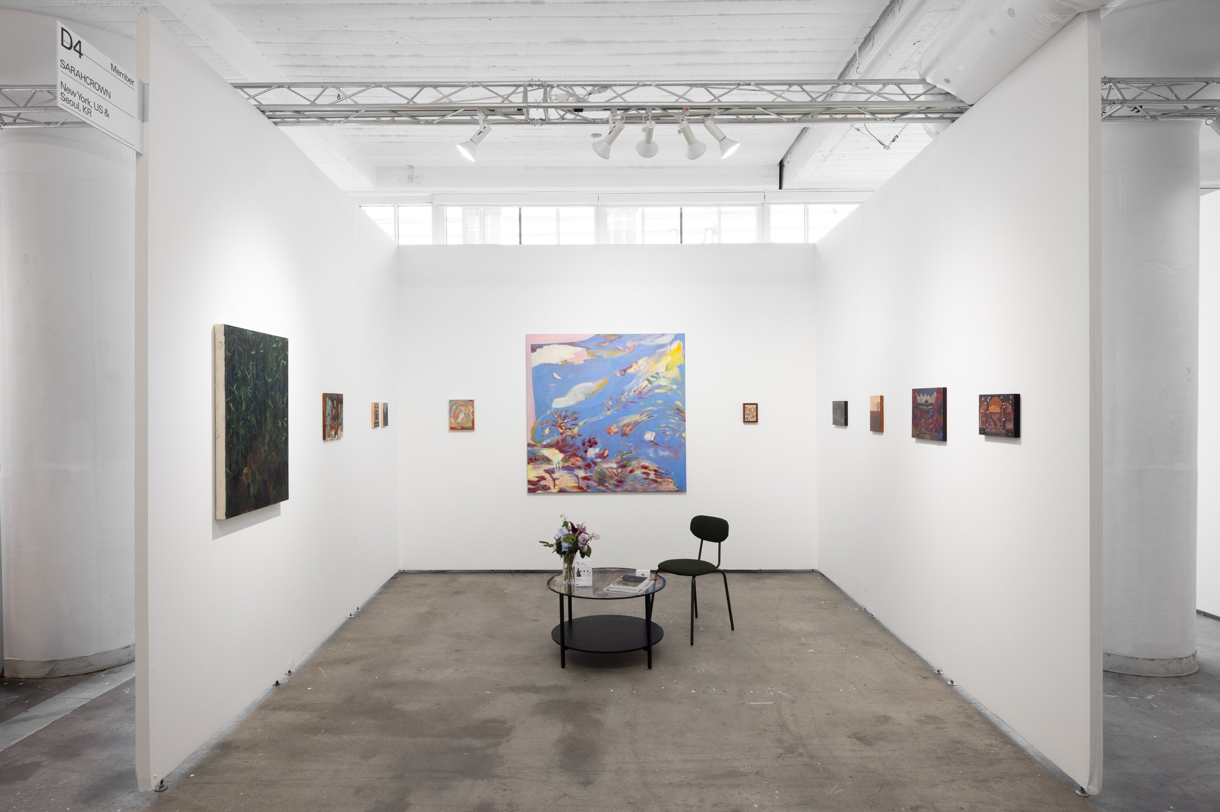 Pippa El-Kadhi Brown featured at SARAHCROWN's NADA Art Fair 2026 booth
