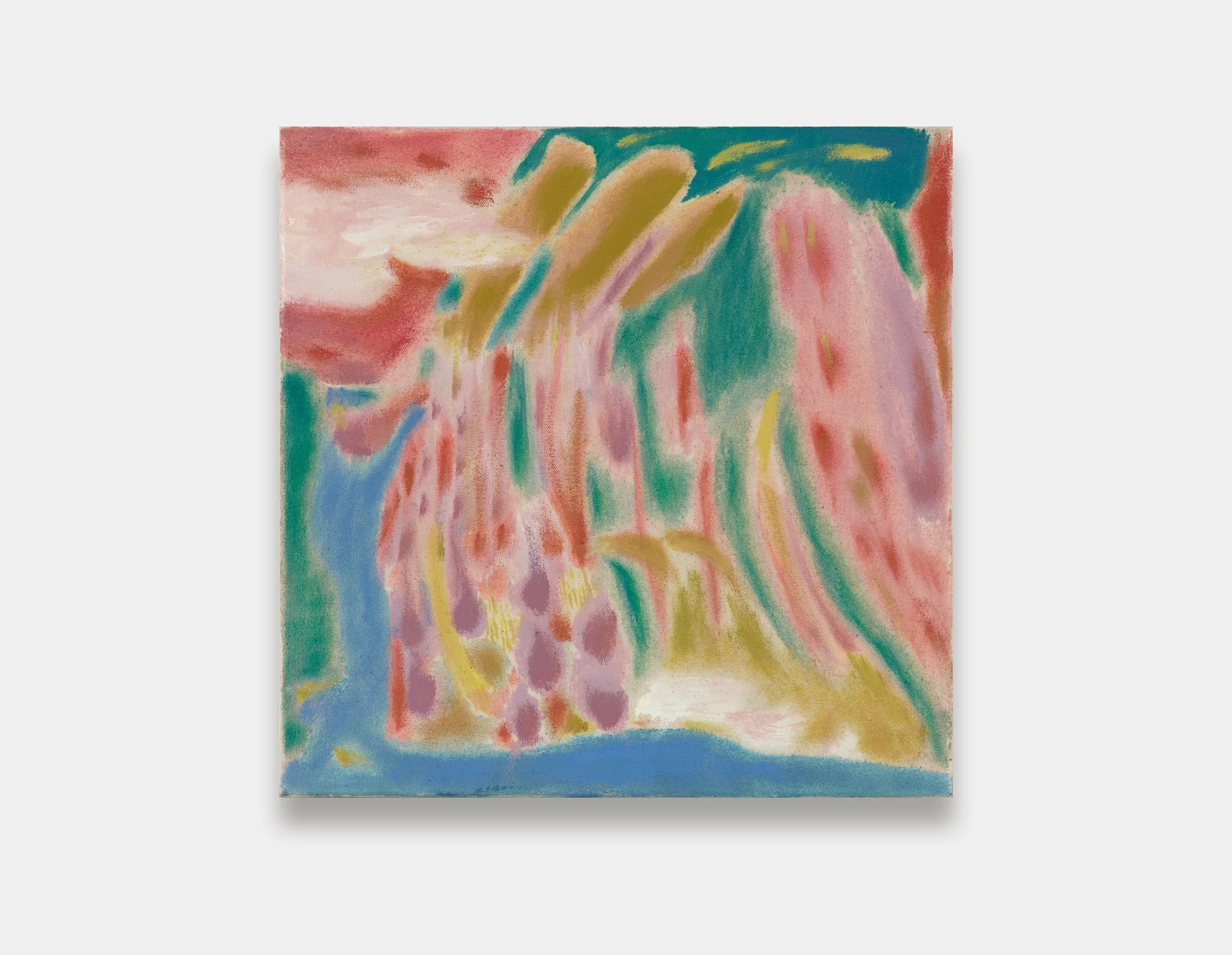 Pippa El-Kadhi Brown, Tall Grass Whistles, 2023, Oil on canvas, 11 1/4 x 11 1/4 in
  INQUIRE  