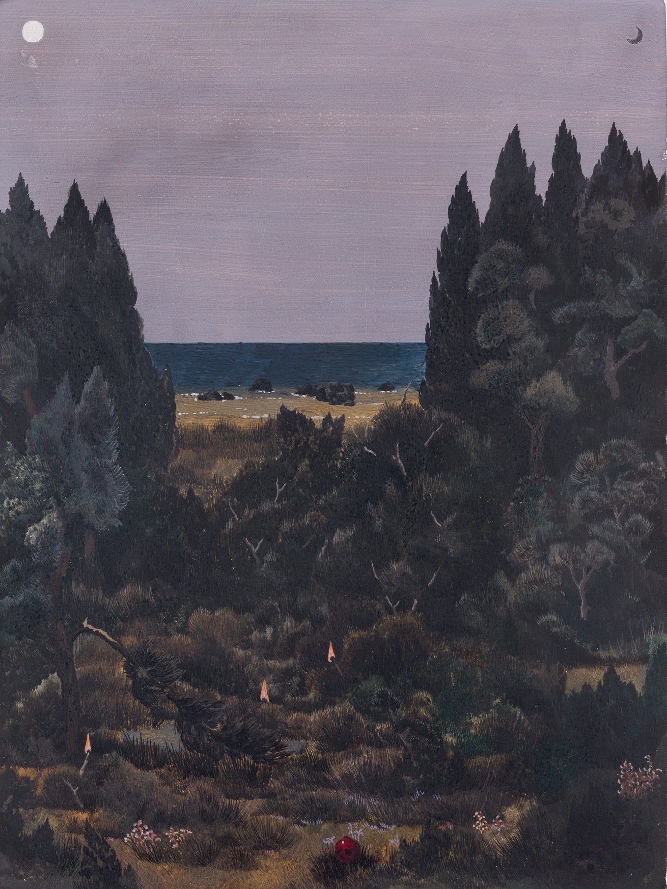 Bu Shi
The Wind that Broke the Tree, 2026
tempera on board
7 7/8 x 5 7/8 in
20 x 15 cm
  INQUIRE  