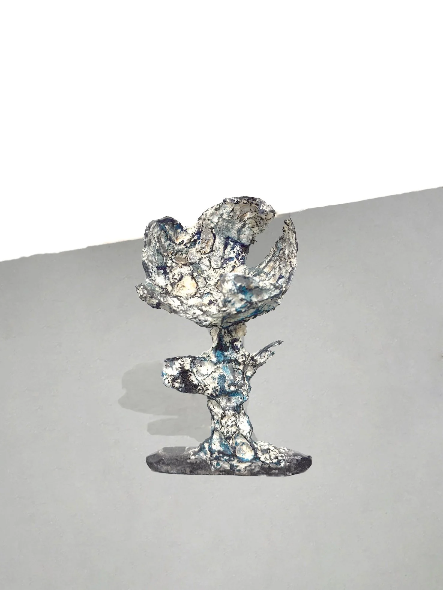 Anahita Bagheri,   Alpine,   2026, Steel, Handmade Paper, Acrylic Paint, 6.5 x 4 x 3 in    INQUIRE  
