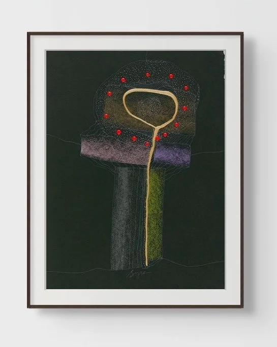 David Syre, Iris Red Eggs, 2025
