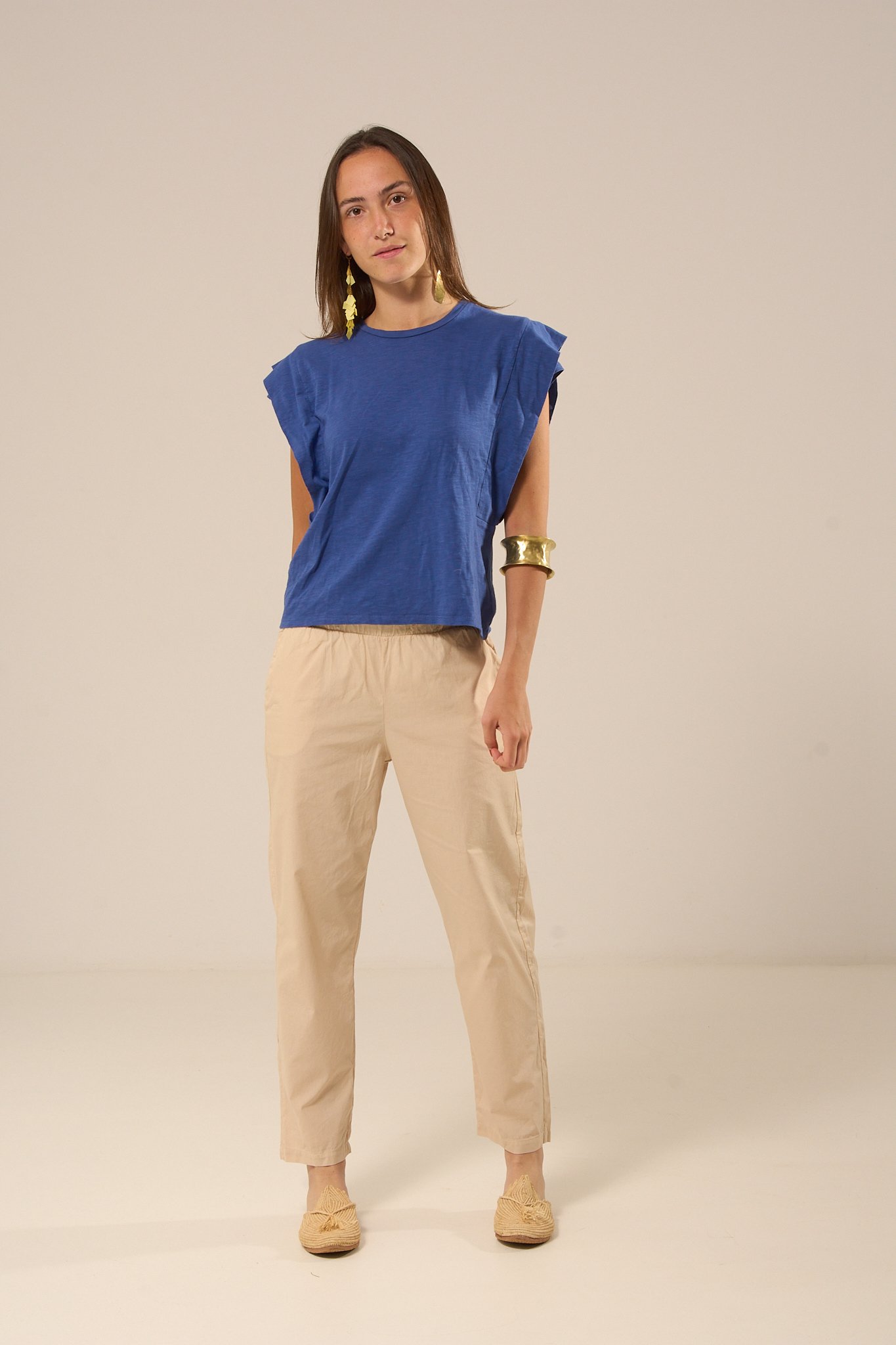 Camiseta Camila Cobalto