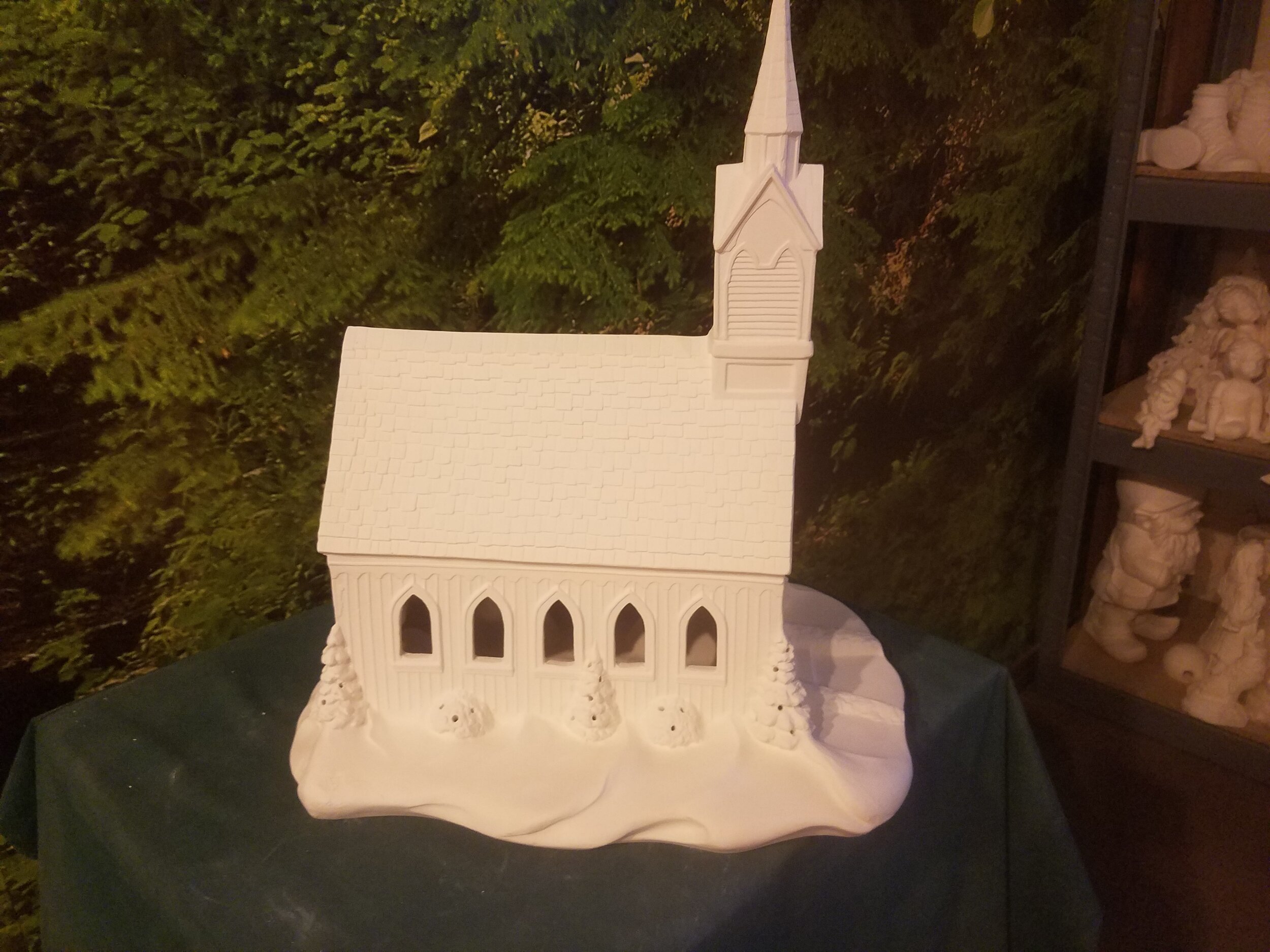 Churches and Buildings — Ceramic Bisque you paint — TS Originals