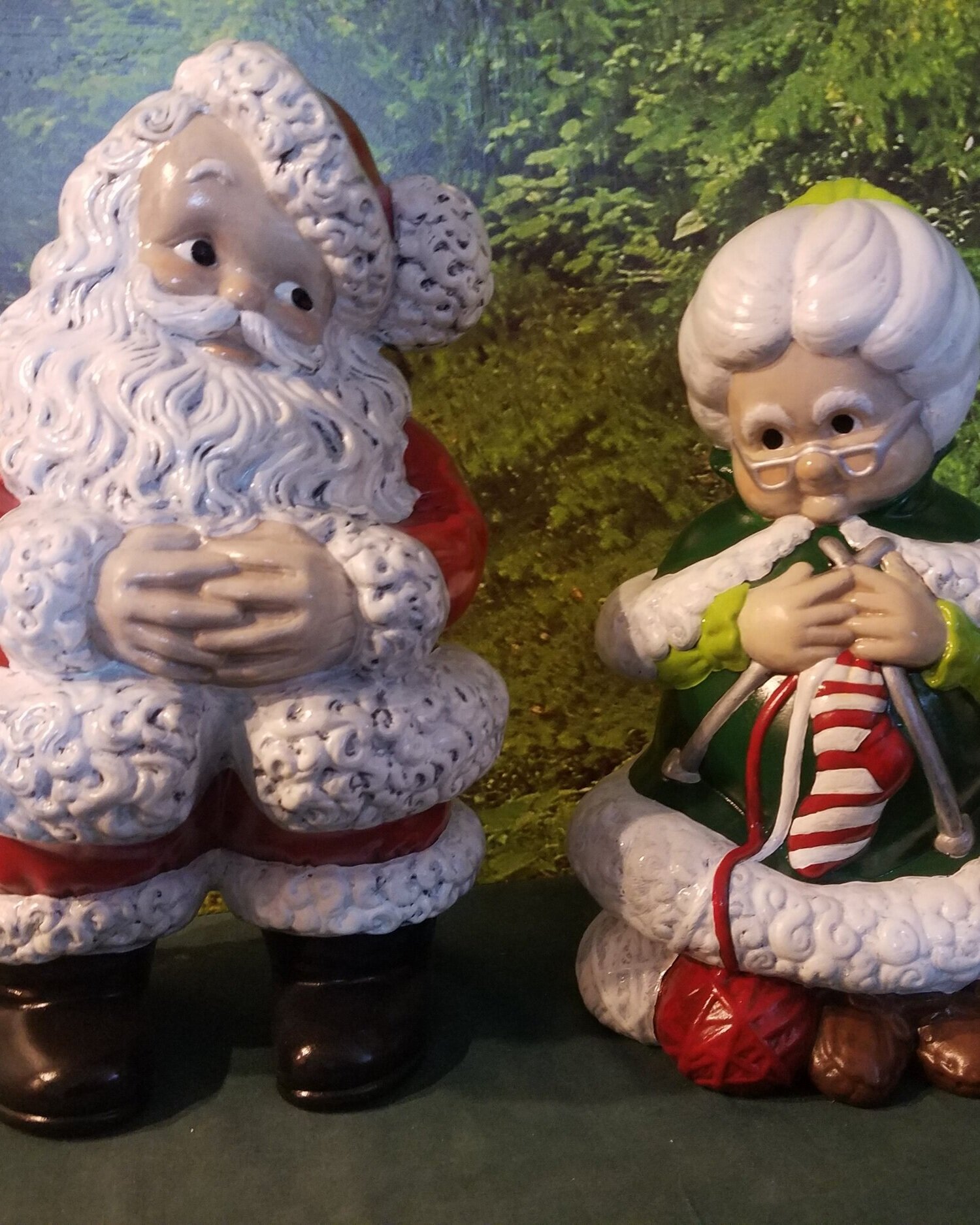 Traditional Winking Santa Claus  *Ceramic Bisque Ready to Paint 