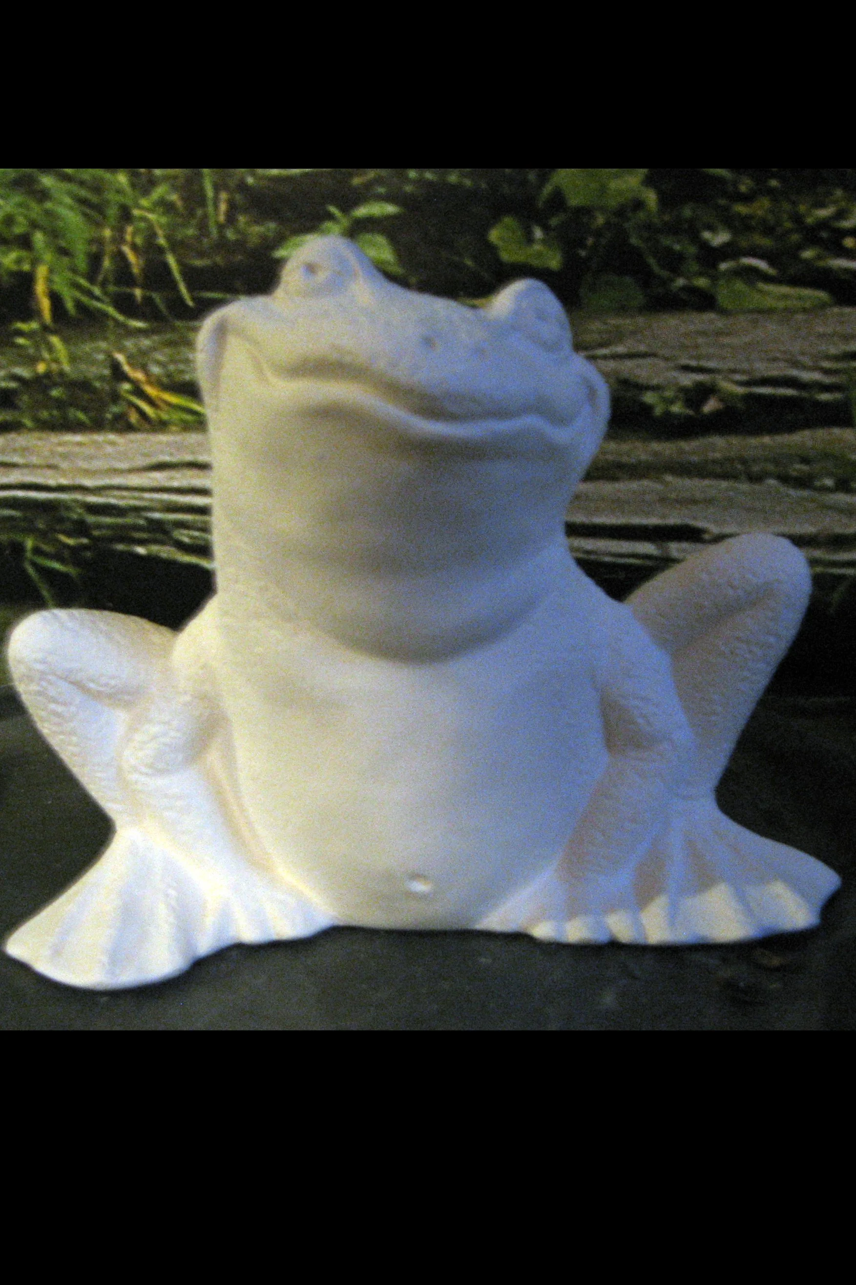 Ceramic Bisque You Paint Choice Frogs With Attitude Garden Frog Ceramic Bisque You Paint Choice Frogs With Attitude Garden Frog