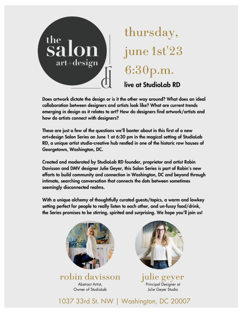 The Salon: Art + Design