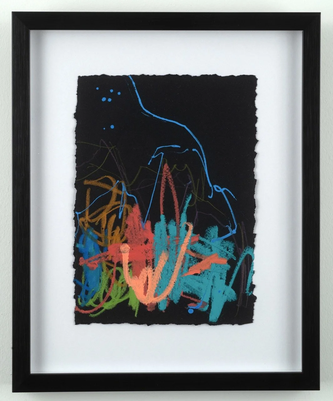 Night Garden IV Robin Davisson abstract painting Washington DC Large.jpeg