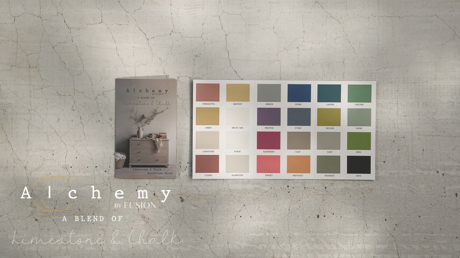 Colour Chart - Alchemy by Fusion