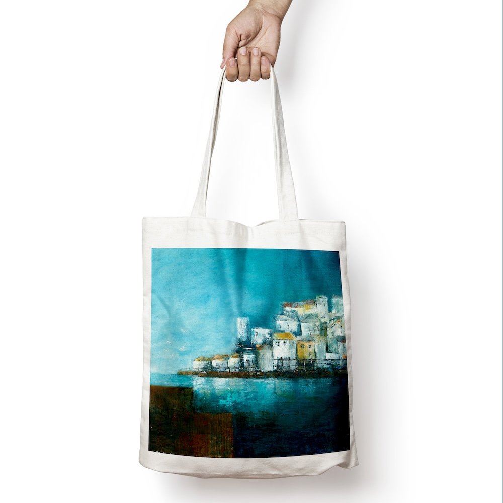 Harbour Cottages - Tote Bag