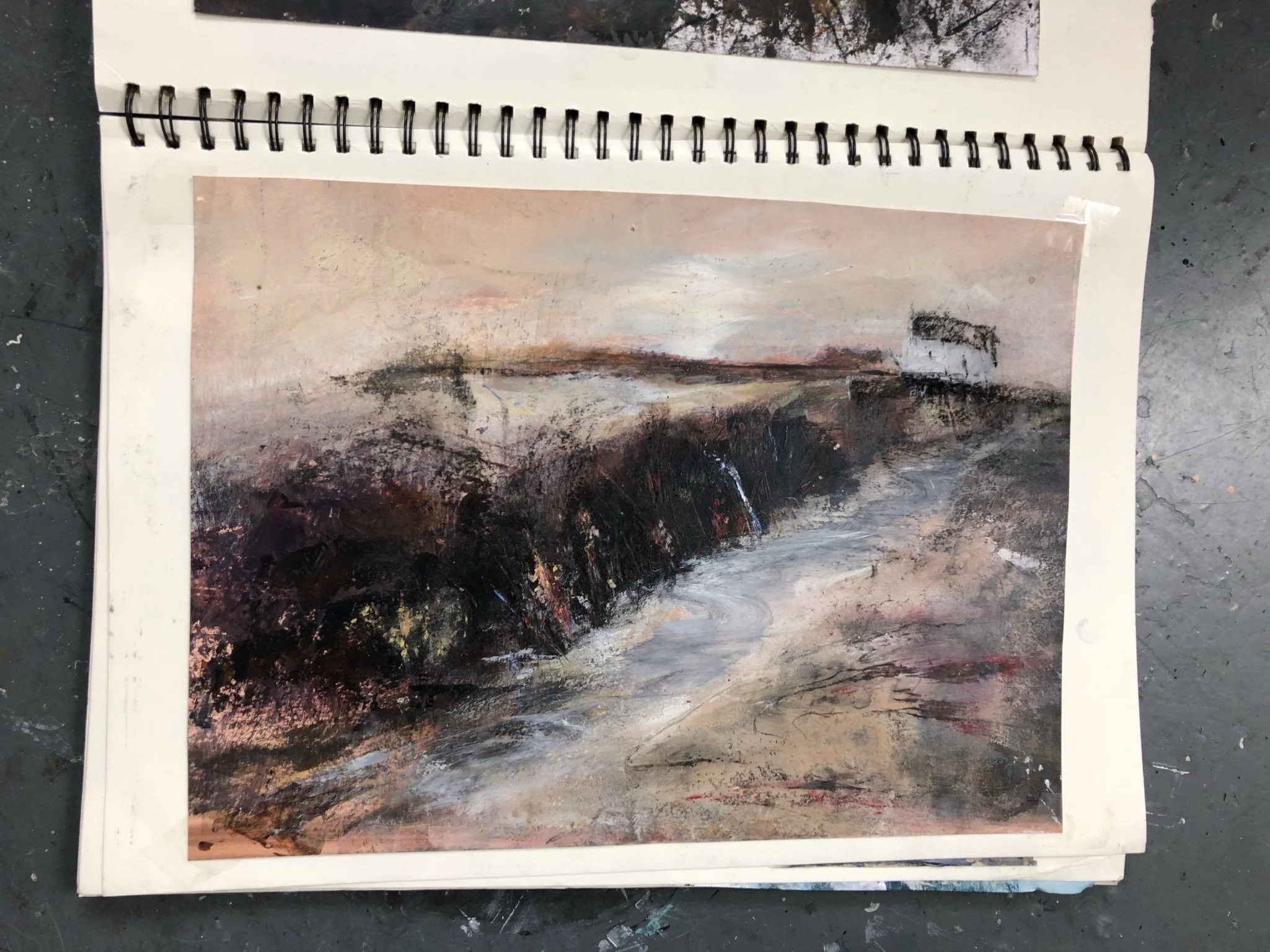 Sketch for 'House on the Hill'