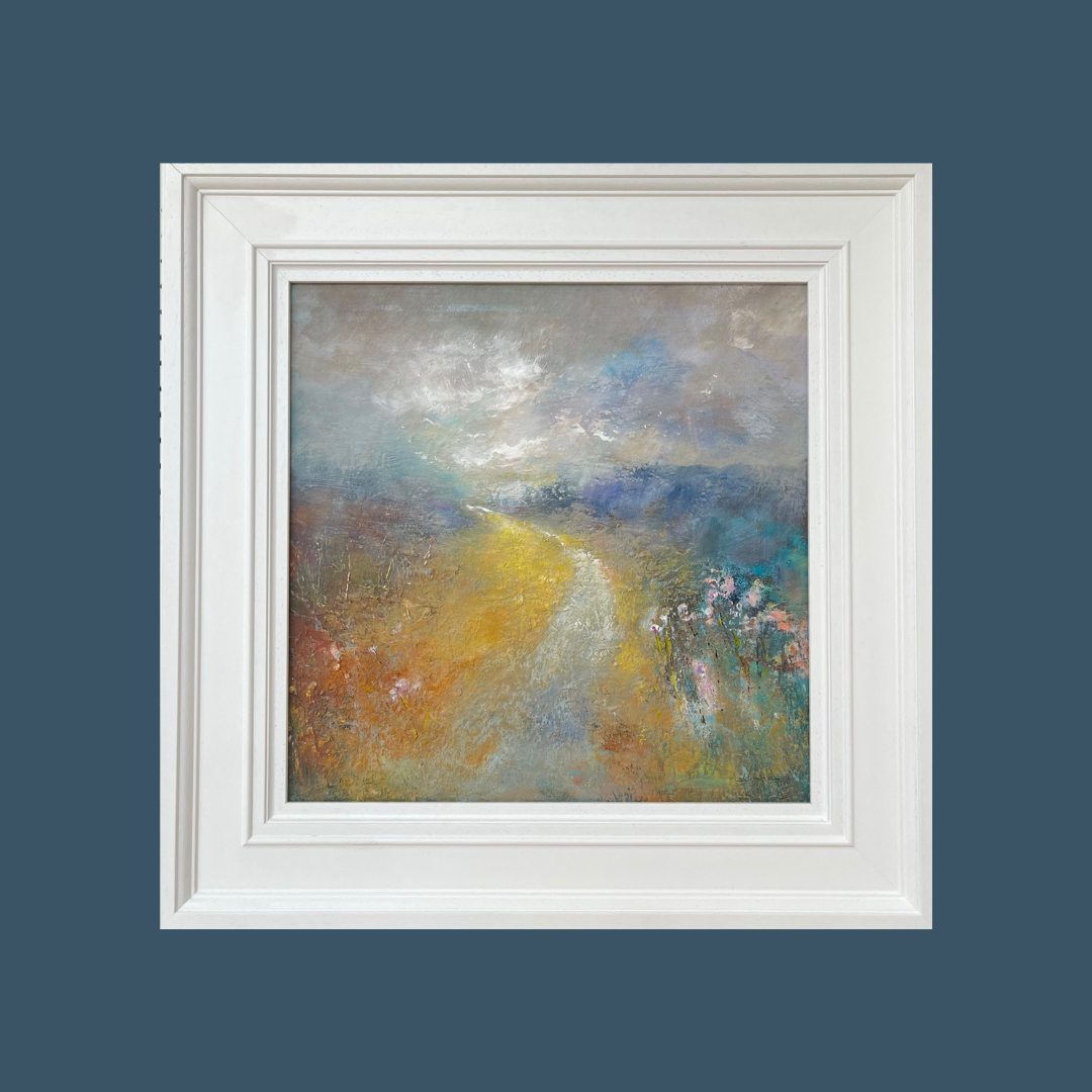 Yellow Gorse Along the Way [Framed].png