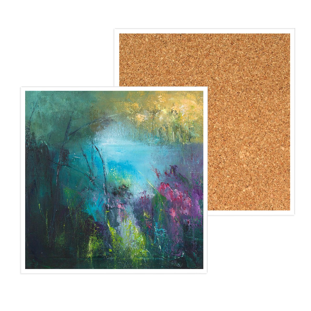 Into the Blue - Art Coasters
