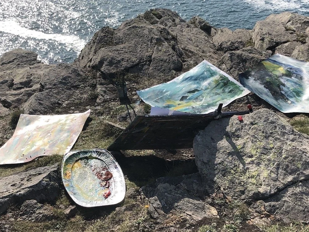 Cape Cornwall Sketching