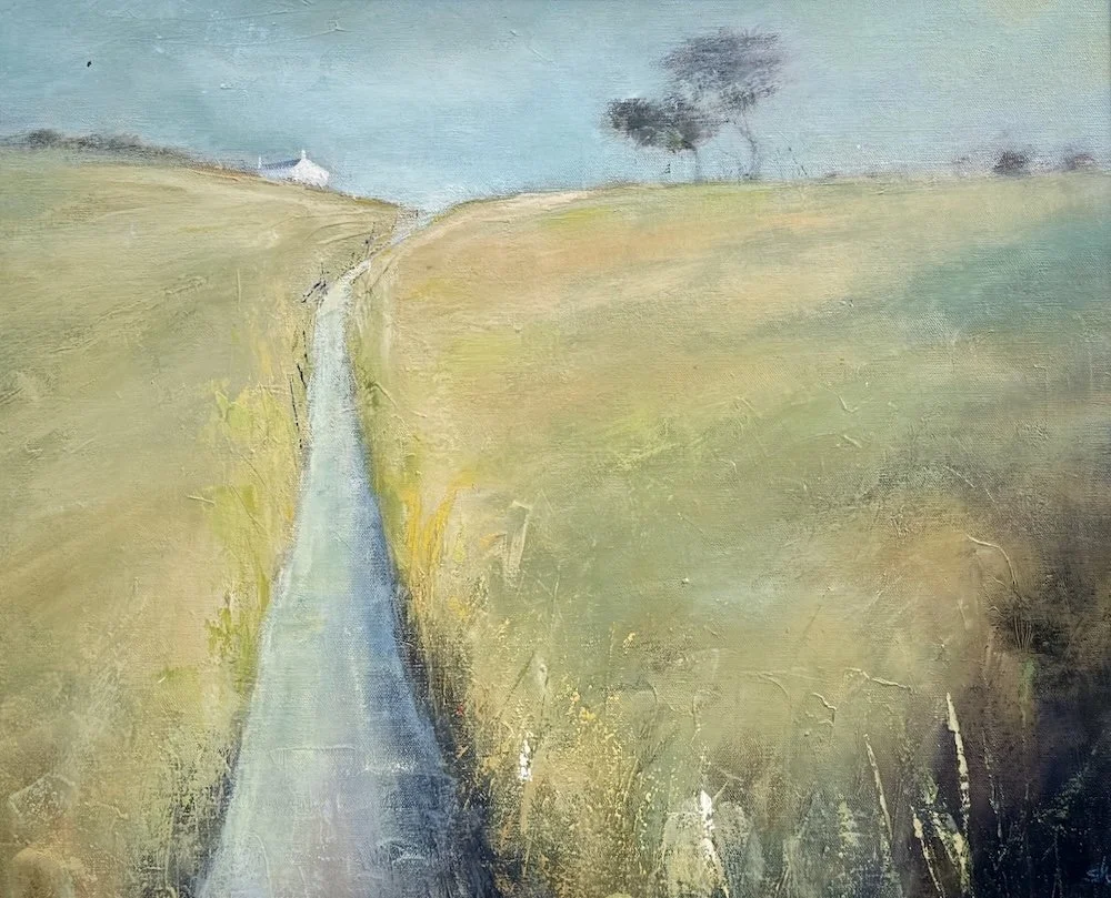 When The Wind Talks - Oil on Canvas, 55 x 45cm / 71 x 61cm