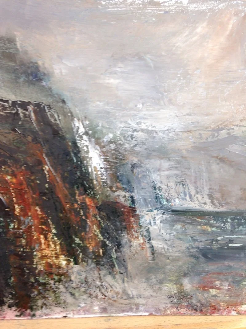 Study 2 for 'At the Edge'