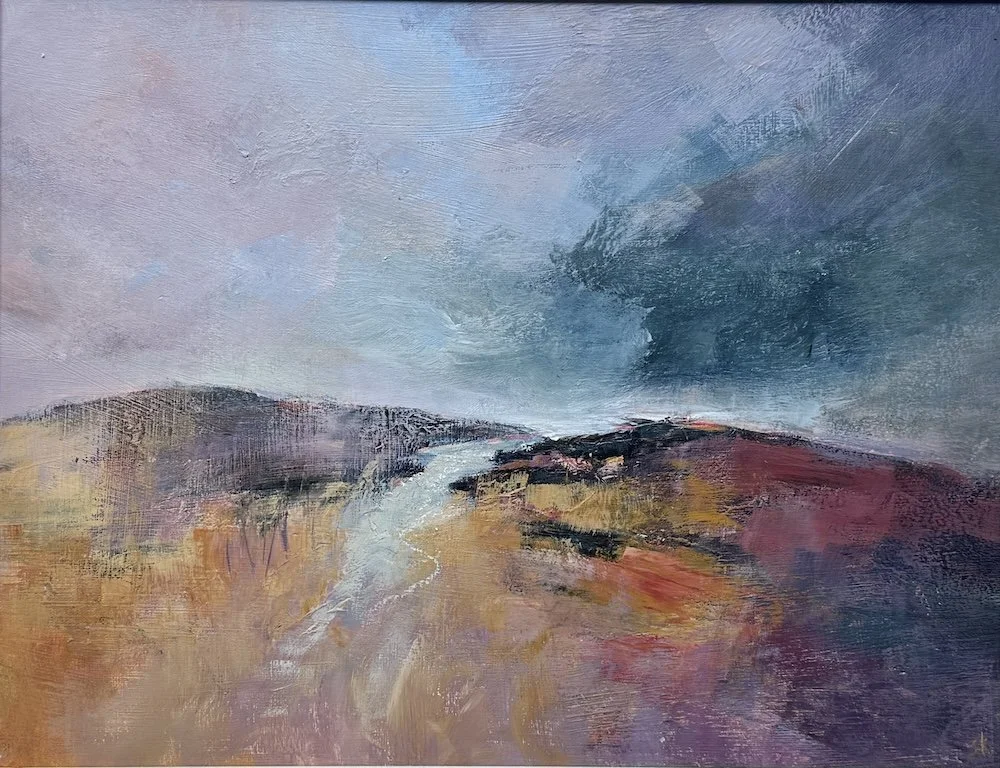 Wild Moor - Acrylic & Oil Bar on Board - 44 x 34cm