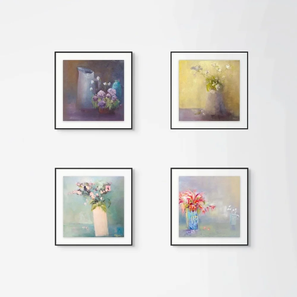 Set of Four Still Life Mini Prints