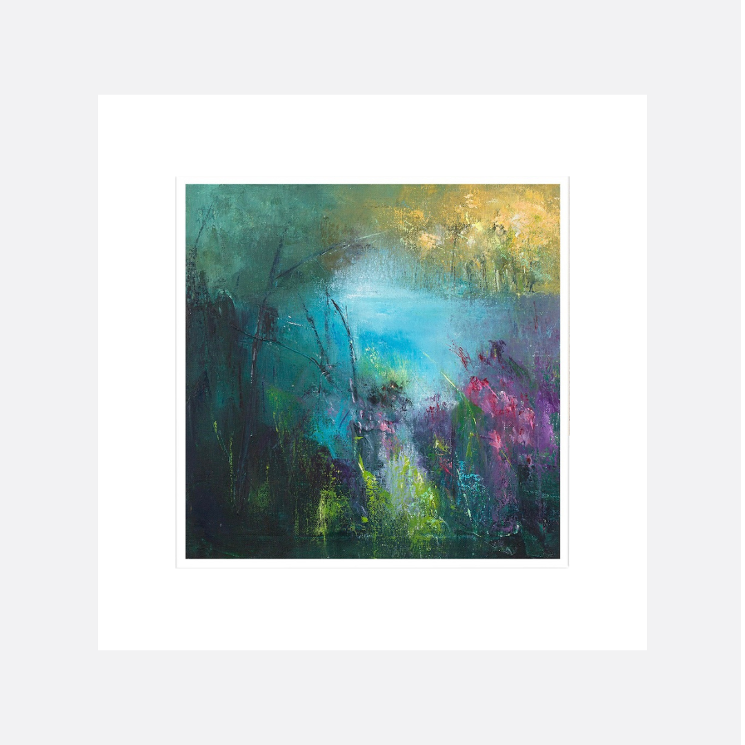 Into the Blue - Mini Print