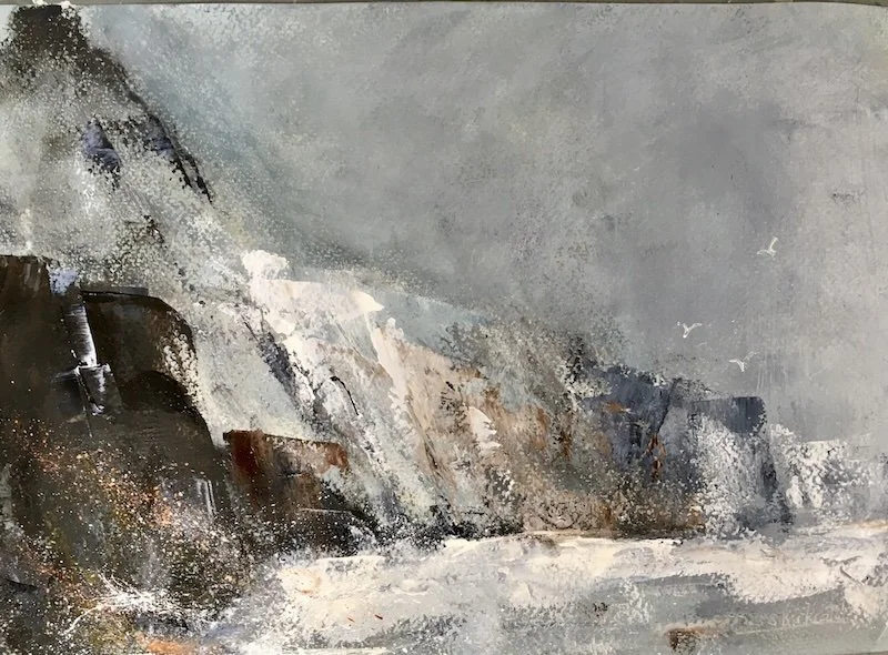 Study for 'At the Edge'