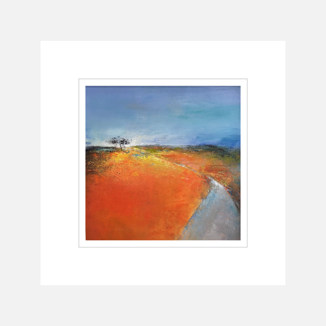 Hawthorn Under A Summer Sky - Mini Print