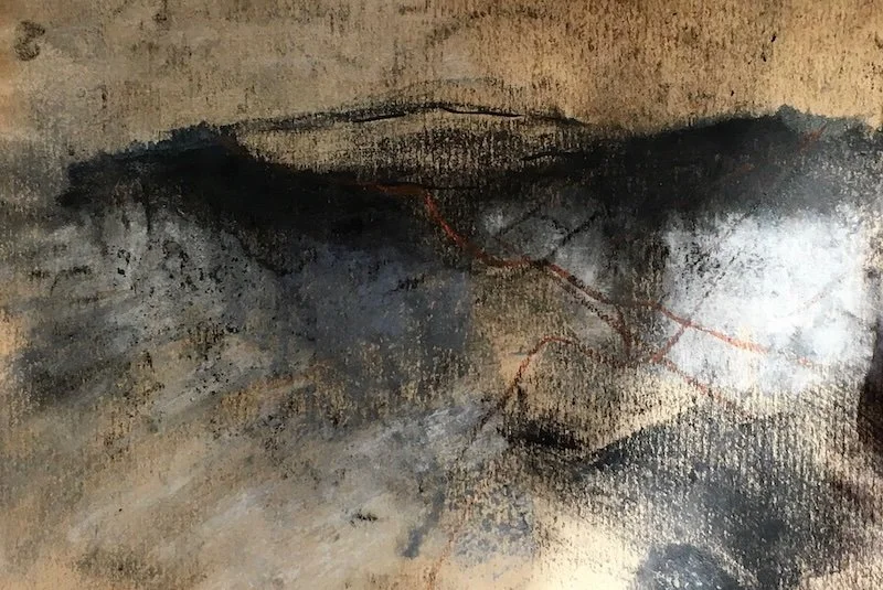 Charcoal sketch, Dartmoor