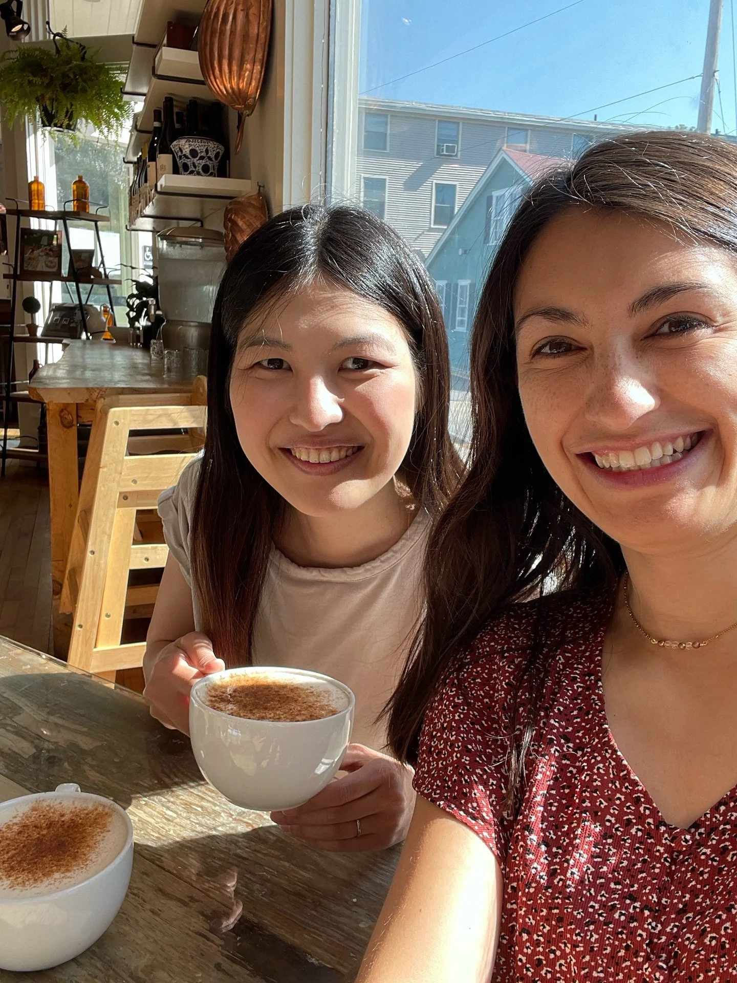 It was so nice to catch up with @rikoharp along the road! ☕️

Riko is a wonderful harpist from Japan. We first met in Glasgow in 2018, and since then Riko has moved to Boston. If you&rsquo;re in the area, look out for her upcoming performances! 🎶