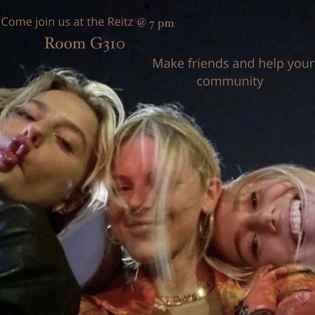 Don't forget we have our event tonight where we will be making care packages to donate to Pace Center for Girls. The event is tonight at 7 pm at Reitz room G310 which is located at the ground level. Come out and support us by helping a great cause!