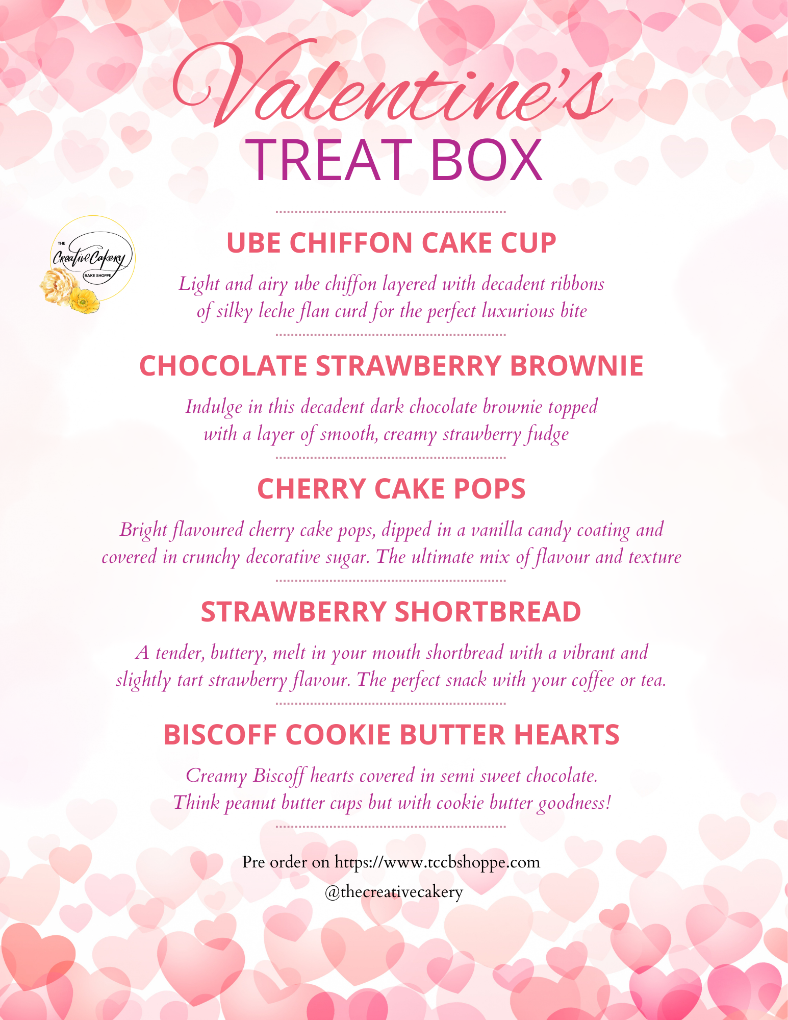 Pre-Order: Love Day Treat Box - $25