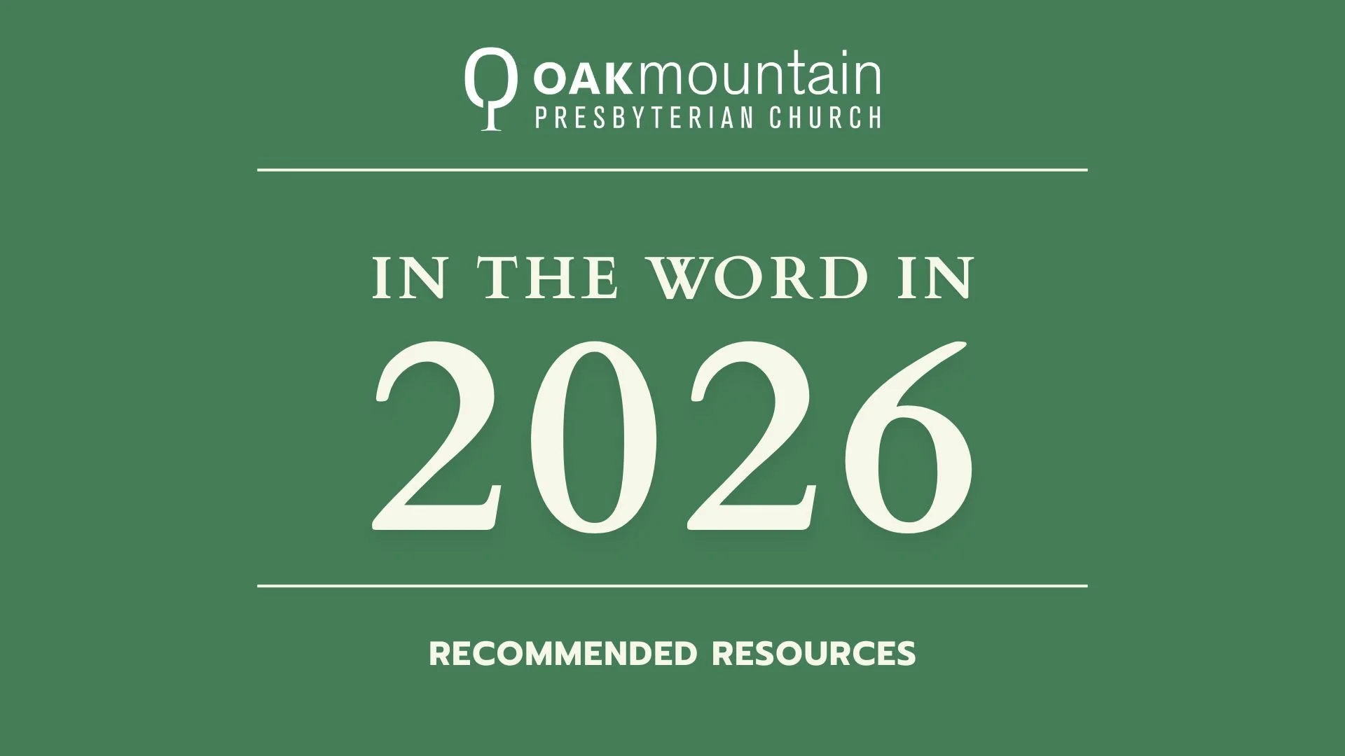 Recommended Devotional Resources for 2026