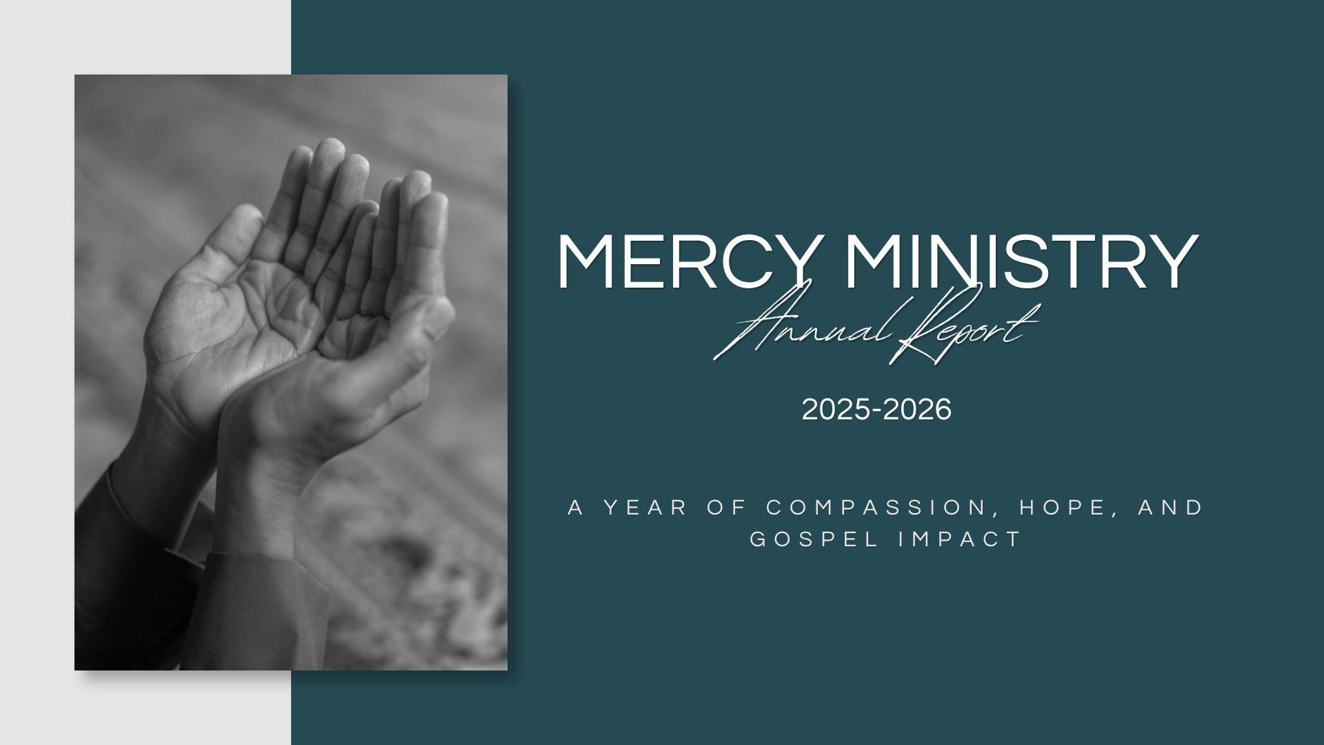 Mercy Ministry Annual Report